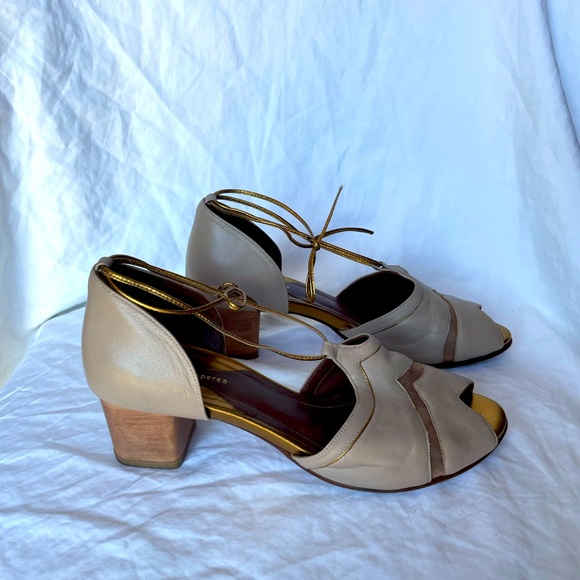 Luiza Perea Ives Open Toe Heel (Size 38 EU/ 7 US) - Picture 5 of 8